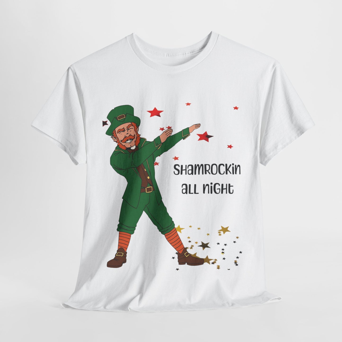 Lucky stars Dancing leprechaun