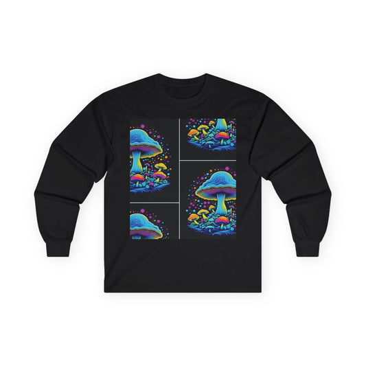 Colorful Chorale of Mushrooms Unisex Ultra Cotton Long Sleeve Tee